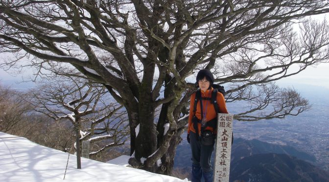大山北尾〜一ノ沢峠〜物見峠