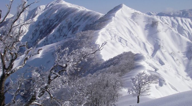 日向倉山～未丈ガ岳（1400mまで）