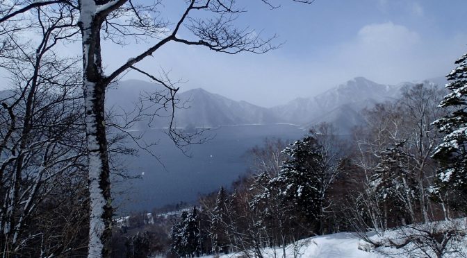 親孝行と男体山