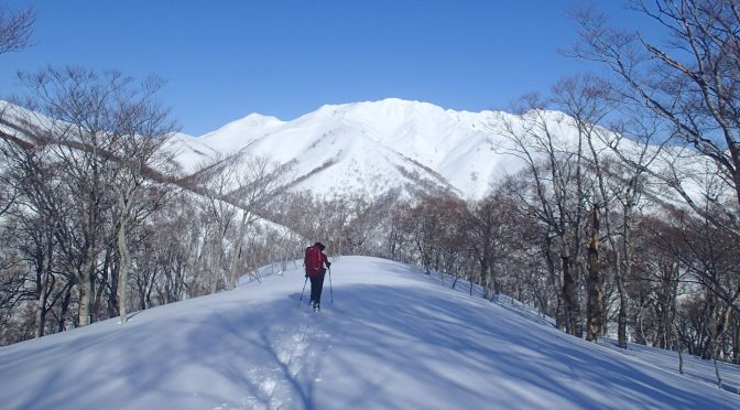 赤沢山～宵ノ越山～丸山乗越～白毛門