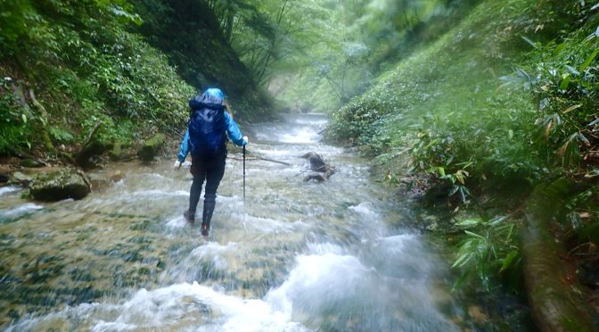 上信国境 長笹川白淵沢