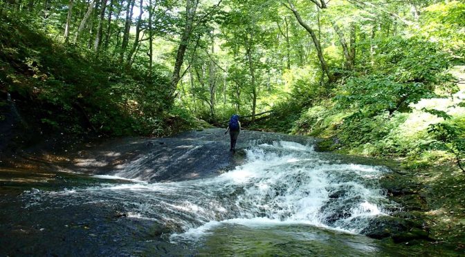 大行沢〜樋の沢〜奥新川峠