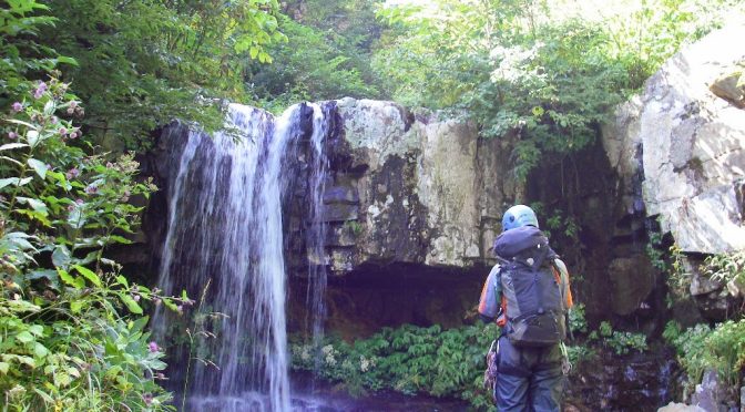 湯桧曽川白樺沢
